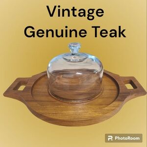 Julie Pomerantz Teak Charcuterie Cheese Board